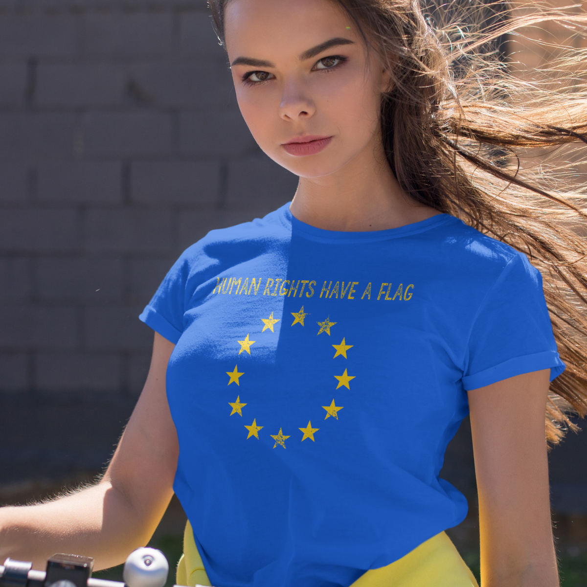 Human Rights Have A Flag - EU T-Shirt