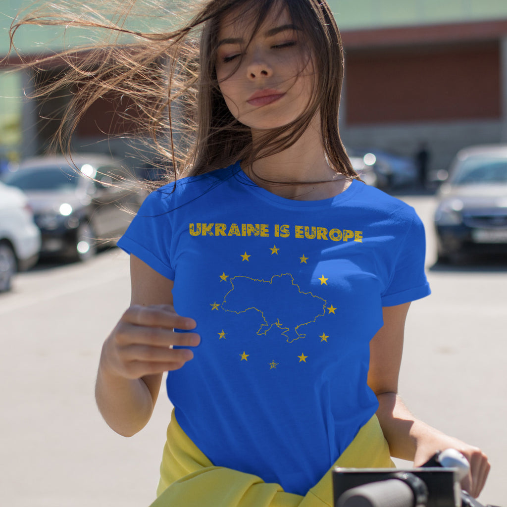 Ukraine Is Europe - EU T-Shirt