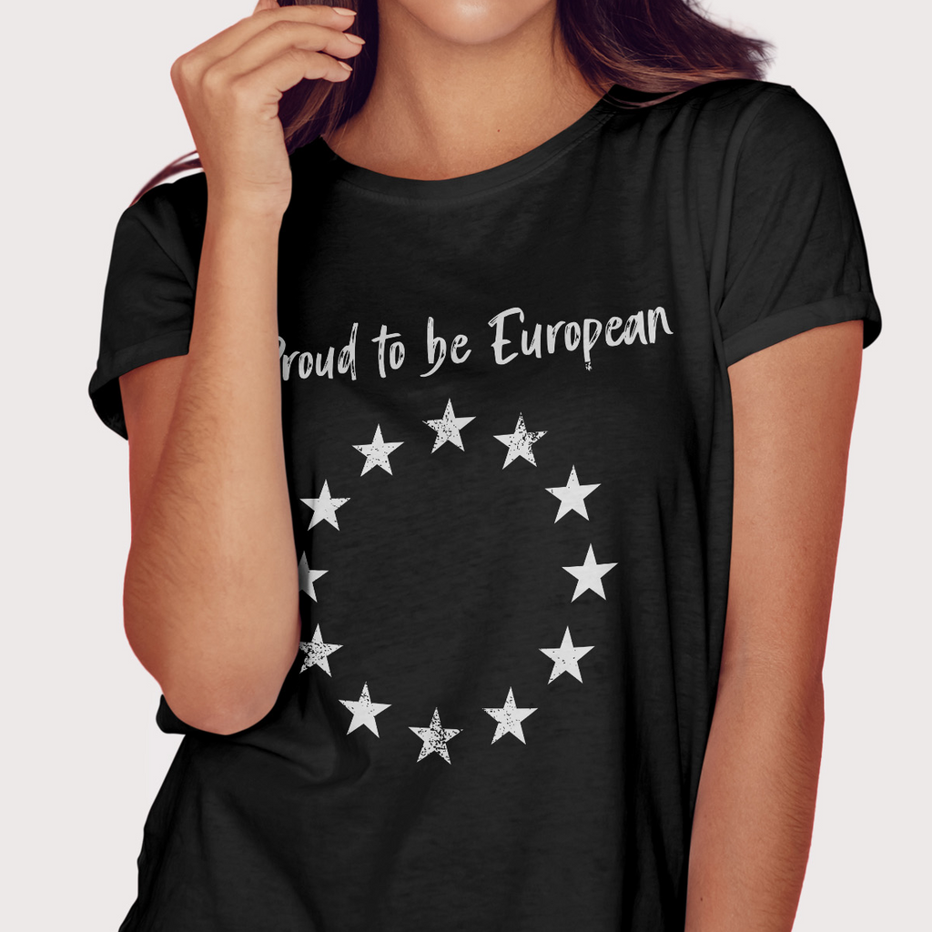 Proud To Be European (Version 2) - EU T-Shirt