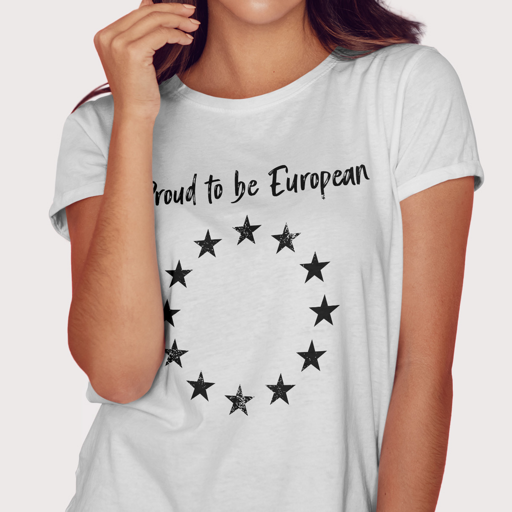 Proud To Be European (Version 2) - EU T-Shirt