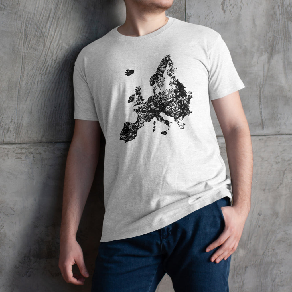 Map of Europe - EU T-Shirt
