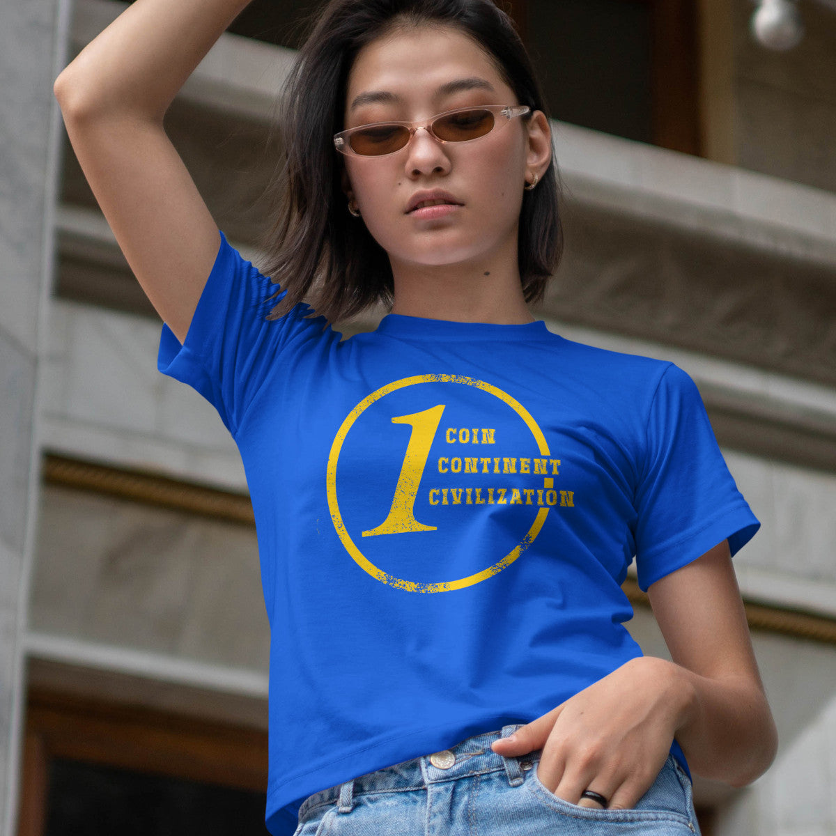 One Coin, One Continent, One Civilization - EU T-Shirt