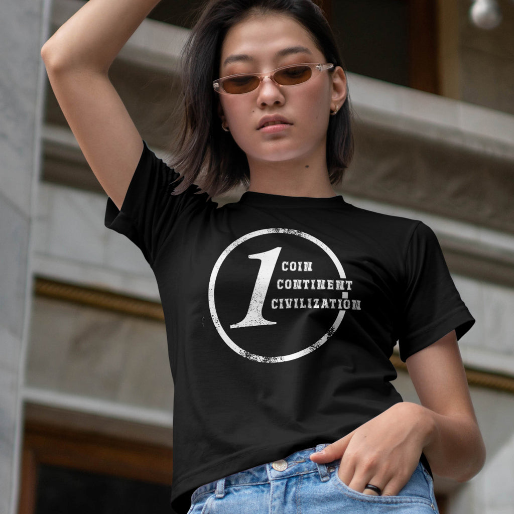 One Coin, One Continent, One Civilization - EU T-Shirt