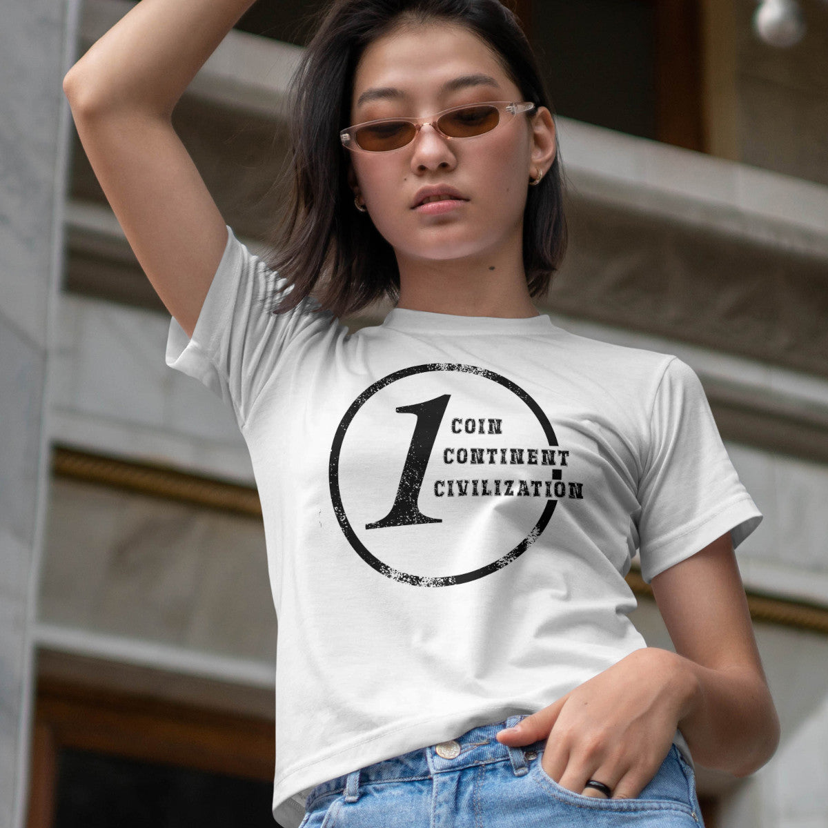 One Coin, One Continent, One Civilization - EU T-Shirt