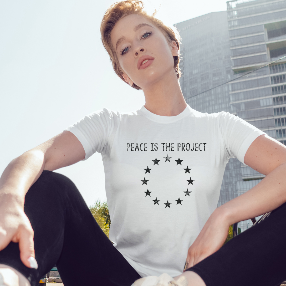 Peace Is The Project - EU T-Shirt